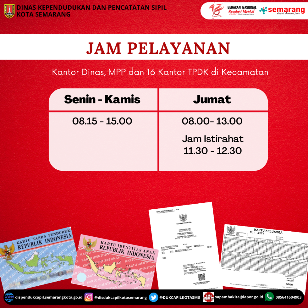 JAM PELAYANAN TERBARU