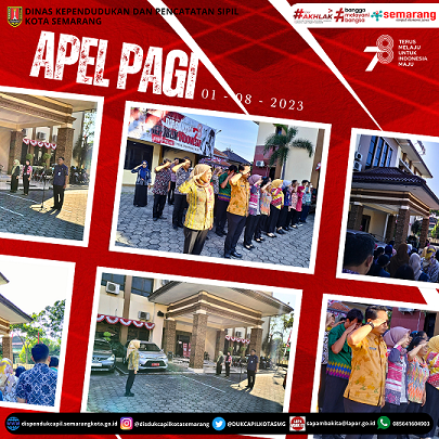 APEL PAGI – 01 AGUSTUS 2023
