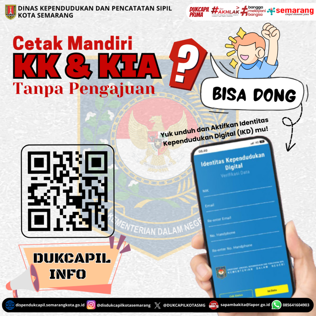 CETAK MANDIRI KK DAN KIA TANPA PENGAJUAN?