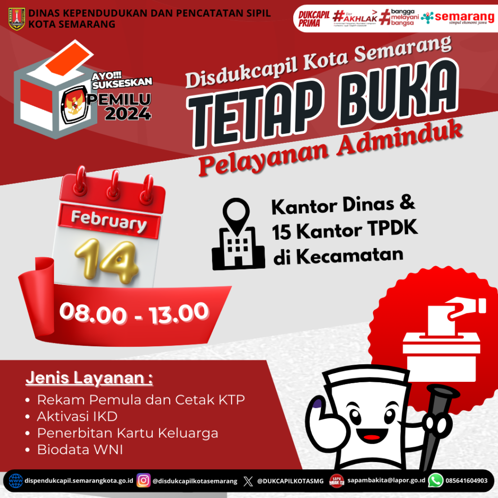 TETAP BUKA PADA PEMILU 2024