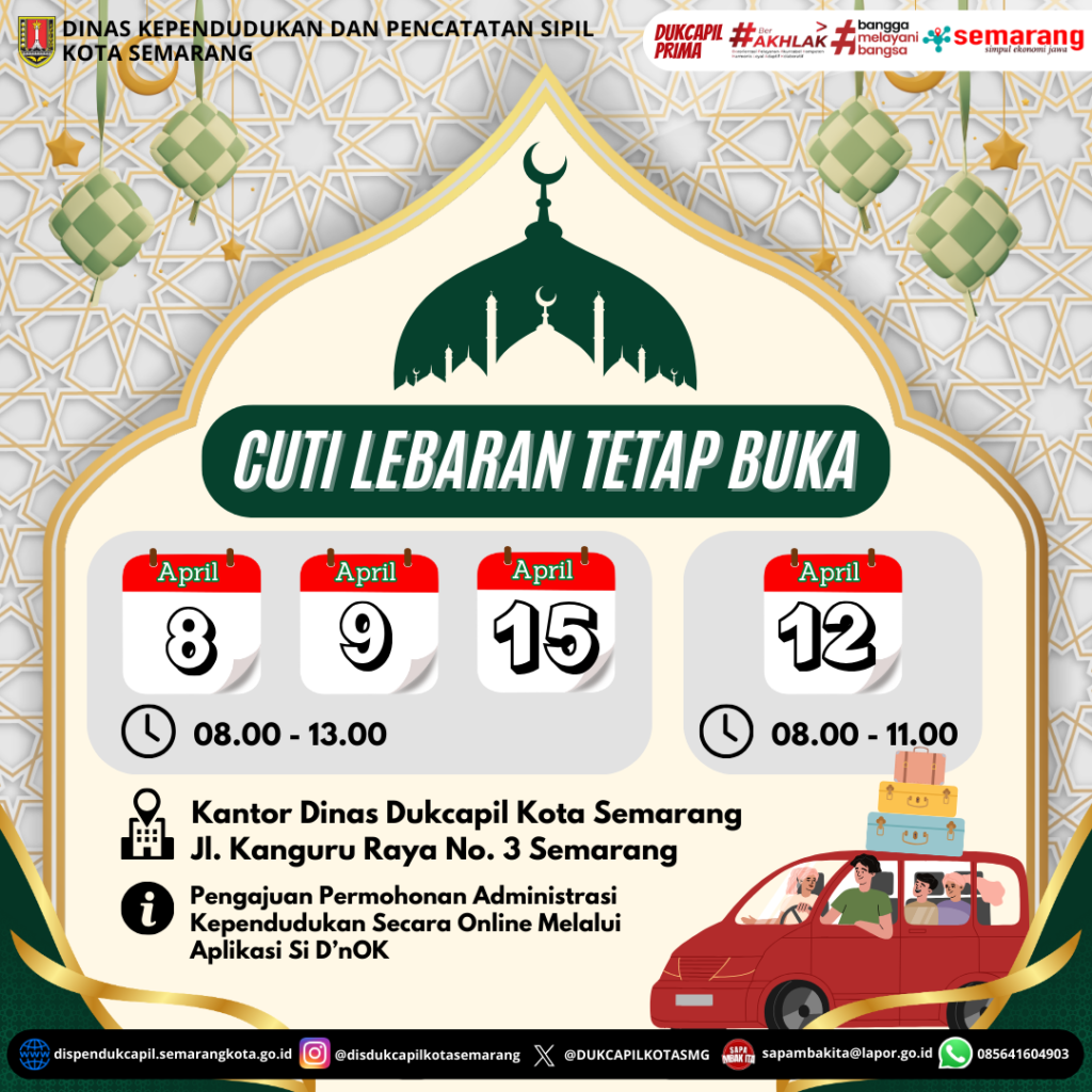 CUTI LEBARAN TETAP BUKA