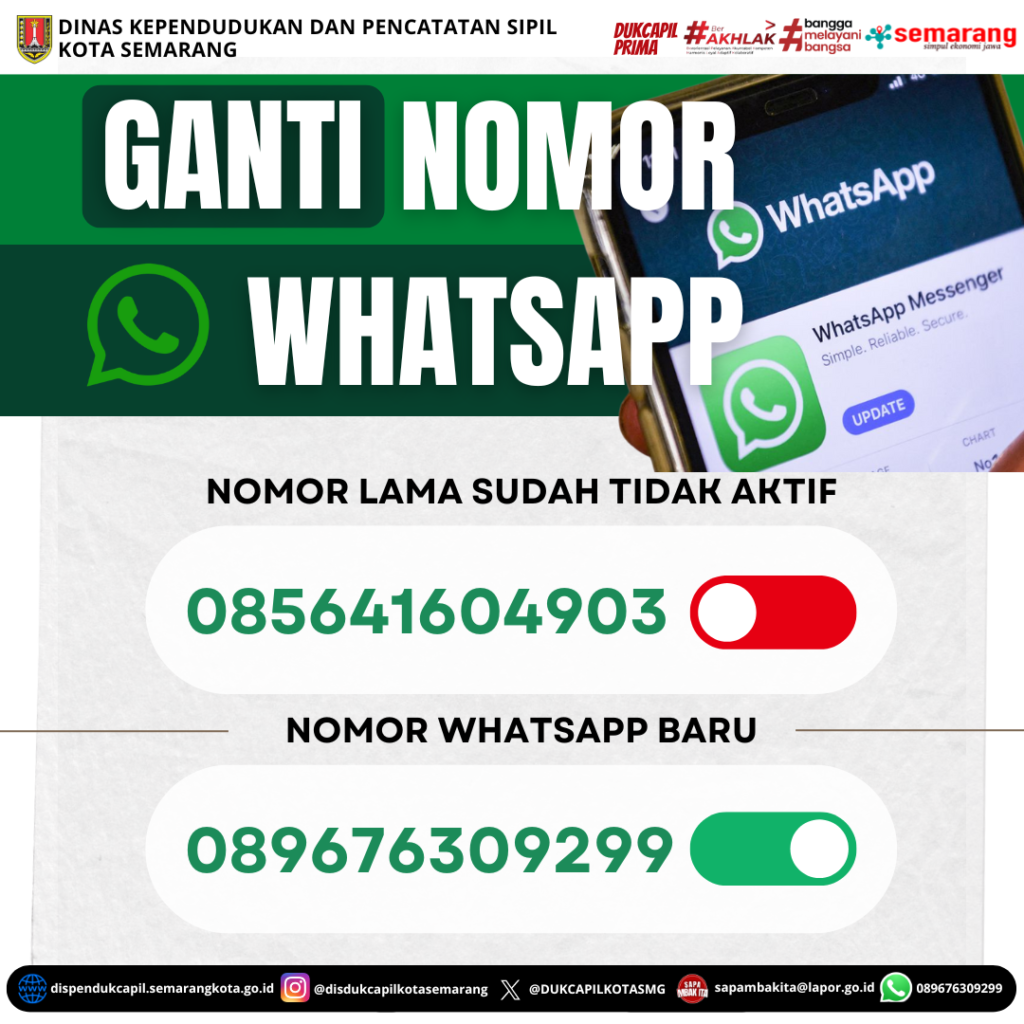 GANTI NOMOR WHATSAPP
